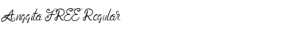 Anggita FREE Font