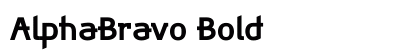 AlphaBravo Bold