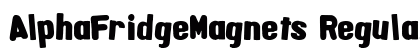AlphaFridgeMagnets Regular
