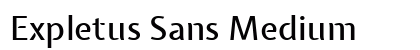 Expletus Sans Medium preview