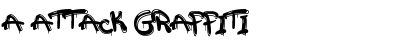 a Attack Graffiti Font