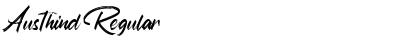 Austhind Font