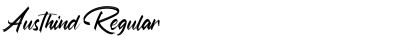 Austhind Font