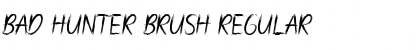 Download Bad Hunter Brush Font Download Bad Hunter Brush Font