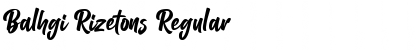 Download Balhgi Rizetons Font Download Balhgi Rizetons Font