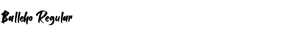 Download Balleho Font Download Balleho Font