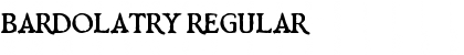 Bardolatry Regular Font