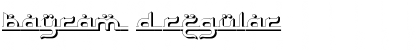 Download Bayram 3D Font