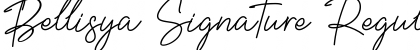 Download Bellisya Signature Font