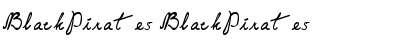 BlackPirates Font