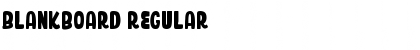 Blankboard Regular Font