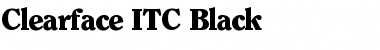 Clearface ITC BQ Font