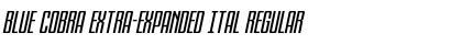 Download Blue Cobra Extra-Expanded Ital Font