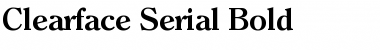 Download Clearface-Serial Font