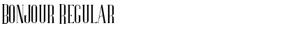 Bonjour Font