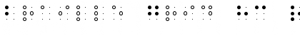 Braille Grid HC Regular Font