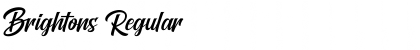 Brightons Font