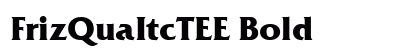 FrizQuaItcTEE Bold preview