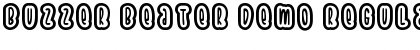 Buzzer Beater Demo Font