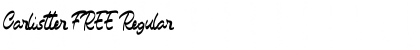 Download Carlistter FREE Font