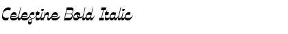Celestine Bold Italic Font