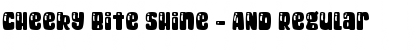 Download Cheeky Bite Shine - AND Font Download Cheeky Bite Shine - AND Font