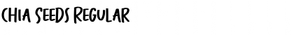 Download Chia Seeds Font Download Chia Seeds Font