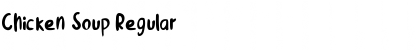 Chicken Soup Font