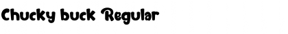 Chucky buck Font