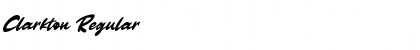 Clarkton Font