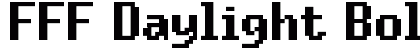 FFF Daylight Bold Regular preview