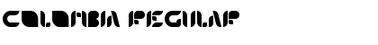 Colombia Regular Font