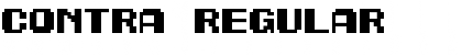 Contra Regular Font Contra Regular Font