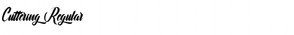 Cuttering Font