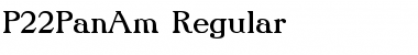 Download P22PanAm Font Download P22PanAm Font