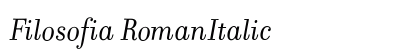 Filosofia RomanItalic preview
