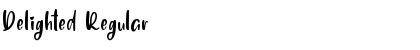 Download Delighted Font Download Delighted Font