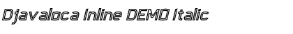 Download Djavaloca-Inline-DEMO Font
