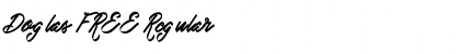 Doglas FREE Font