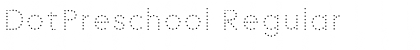 DotPreschool Font