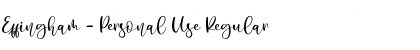 Download Effingham - Personal Use Font Download Effingham - Personal Use Font