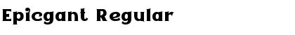 Epicgant Font
