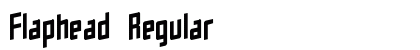 Flaphead Regular preview