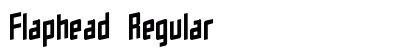 Flaphead Regular preview