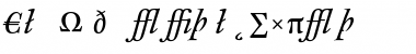 CliffordNine Italic Font