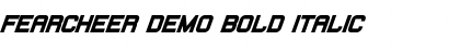 Fearcheer Demo Font
