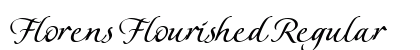 Florens Flourished Regular preview