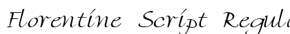 Florentine Script Regular preview