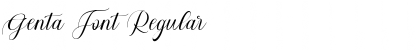 Download Genta Font Font