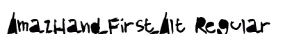 AmazHand_First_Alt Regular